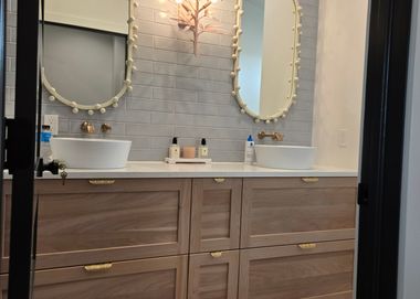 custom bathroom vanity